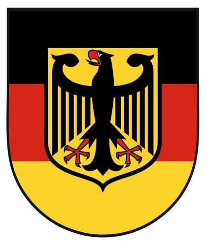 Aufkleber Magdeburg Deutschland Wappen Kfz-Aufkleber Emblem Flagge 3D Fahne Auto 