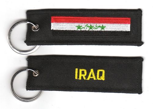 Fahnen Schlüsselanhänger Irak