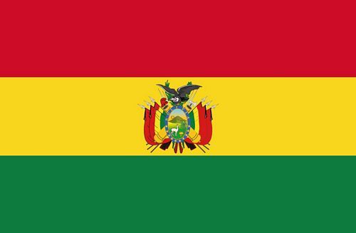 Fahnen Aufkleber Sticker Bolivien