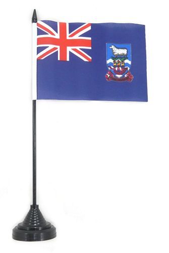 Fahne / Tischflagge Falkland Inseln NEU 11 x 16 cm Fahne