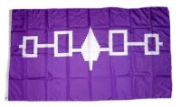 Fahne / Flagge Indianer - Irokesen Bund 90 x 150 cm Fahne / Flagge Indianer - Irokesen Bund 90 x 150 cm