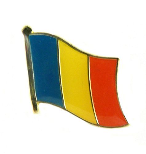 Flaggen-Pin/Anstecker Marokko vergoldet