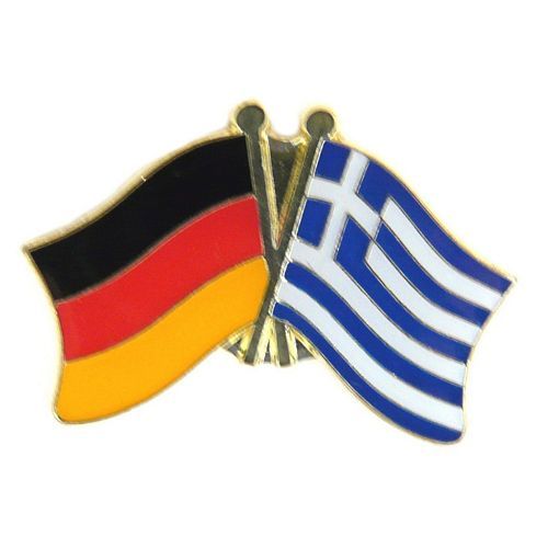 Fahnen Freundschaftspin Anstecker Griechenland 
