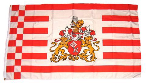 Flagge / Fahne Bremen Senat Hissflagge 90 x 150 cm