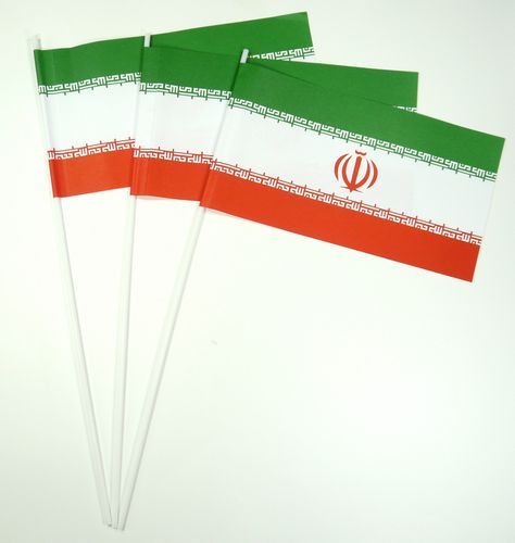 Papierfahnen Iran
