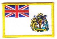 Fahnen Aufnäher British Antarktis Territorium Fahnen Aufnäher British Antarktis Territorium