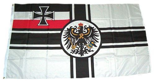 Fahne Flagge der Piraten weißer Totenkopf auf schwarz mit Stab