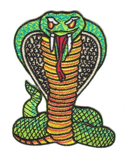 Aufnäher Patch Schlange Kobra 1