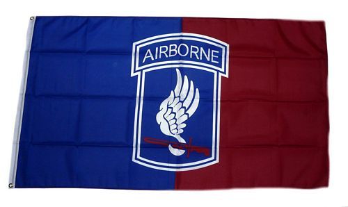 Fahne / Flagge US Airborne Wappen 90 x 150 cm