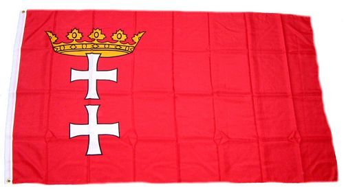 Flagge Woiwodschaft Emland Masuren Hissflagge 90 x 150 cm Fahne Polen 