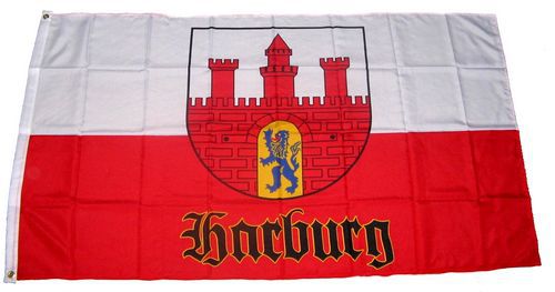 Flagge / Fahne Hamburg Harburg Hissflagge 90 x 150 cm