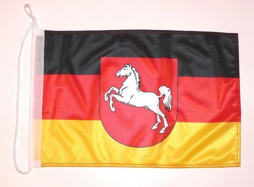 Bootsflagge Niedersachsen 30 x 45 cm