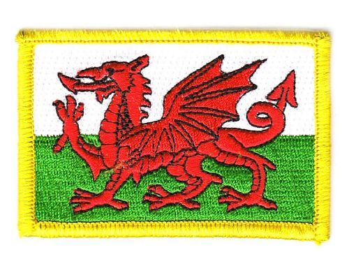 Fahnen Aufnäher Wales