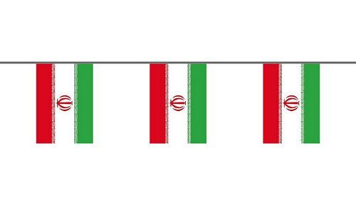 Flaggenkette Iran 6 m