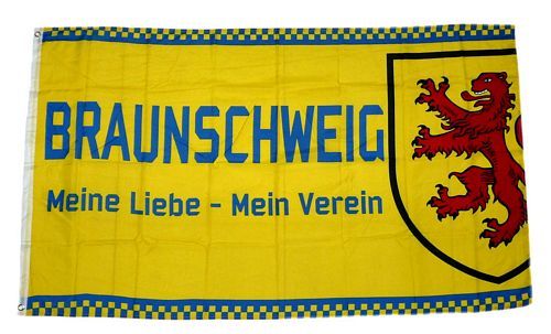 Fahne / Flagge Braunschweig Fan Mein Verein 90 x 150 cm