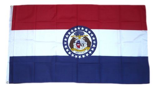 Fahne / Flagge USA - Missouri 90 x 150 cm