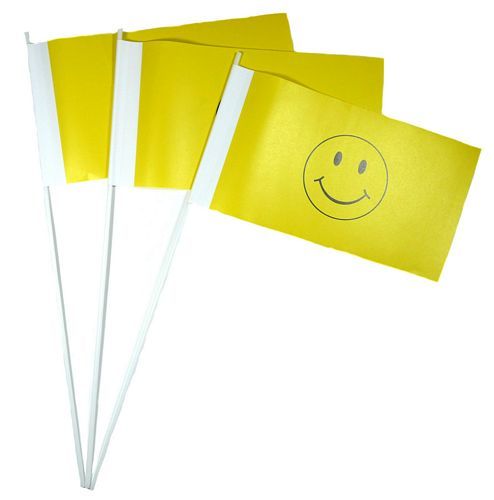 Papierfahnen Smile