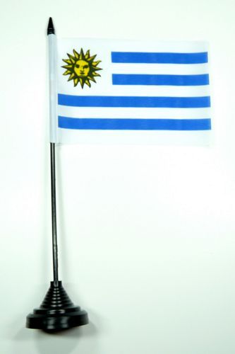 Fahne / Tischflagge Uruguay 11 x 16 cm Flaggen