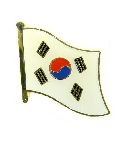 Flaggen Pin Südkorea