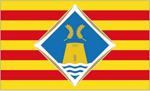 Fahne / Flagge Spanien - Formentera 90 x 150 cm