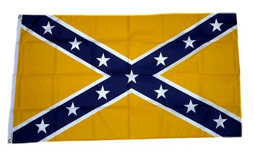 Fahne / Flagge Südstaaten - gelb 90 x 150 cm
