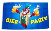 Fahne / Flagge Bier Party 90 x 150 cm Fahne / Flagge Bier Party 90 x 150 cm
