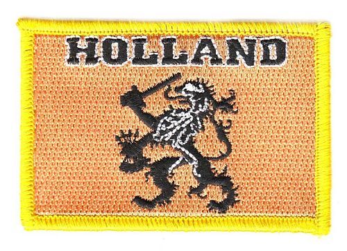 Fahnen Aufnäher Holland Oranje