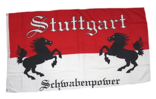 Fahne / Flagge Fußball Stuttgart 90 x 150 cm