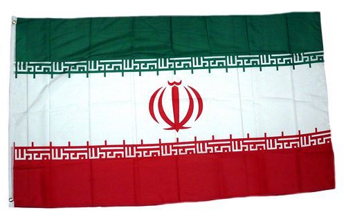 Flagge / Fahne Iran Hissflagge 90 x 150 cm