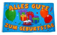 Fahne / Flagge Alles Gute zum Geburtstag Ballons 90 x 150 cm Fahne / Flagge Alles Gute zum Geburtstag Ballons 90 x 150 cm