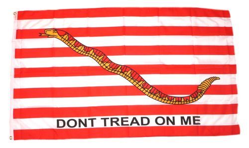 Fahne / Flagge USA - First Navy Jack 90 x 150 cm