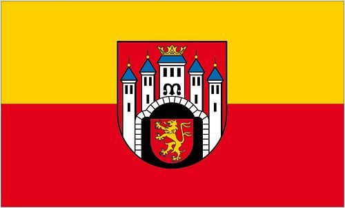 Fahne / Flagge Hann. Münden 90 x 150 cm
