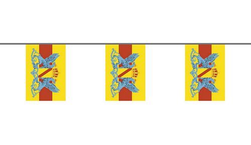 Flaggenkette Großherzogtum Baden Wappen 6 m