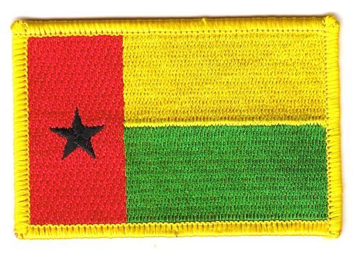 Fahnen Aufnäher Guinea Bissau