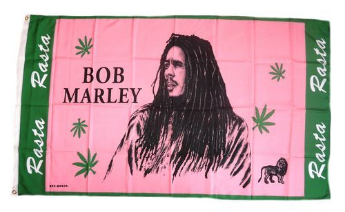 Fahne / Flagge Bob Marley Rasta 90 x 150 cm