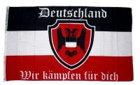 Fahne / Flagge Deutschland Wir kämpfen für dich Deutsches Reich 90 x 150 cm Fahne / Flagge Deutschland Wir kämpfen für dich Deutsches Reich 90 x 150 cm