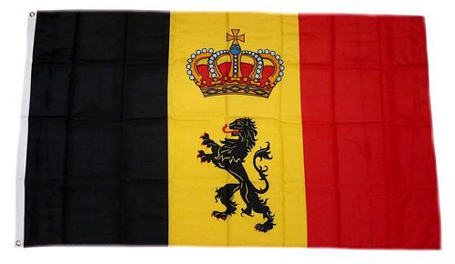 Flagge / Fahne Belgien Royal Hissflagge 90 x 150 cm