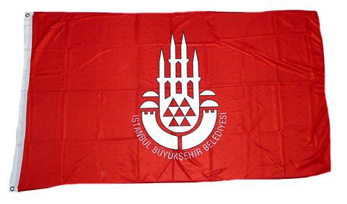 Flagge / Fahne Türkei - Istanbul Hissflagge 90 x 150 cm