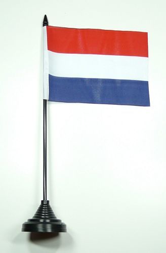 Fahne / Tischflagge Niederlande - Holland 11 x 16 cm