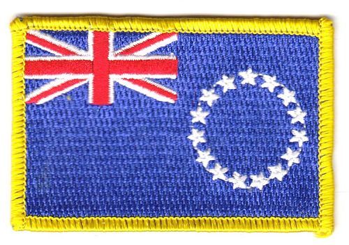 Fahnen Aufnäher Cook Islands
