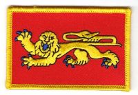 Fahnen Aufnäher Frankreich - Aquitanien Fahnen Aufnäher Frankreich - Aquitanien