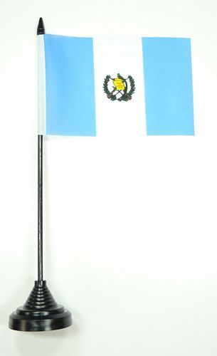 Fahne / Tischflagge Guatemala 11 x 16 cm Flaggen