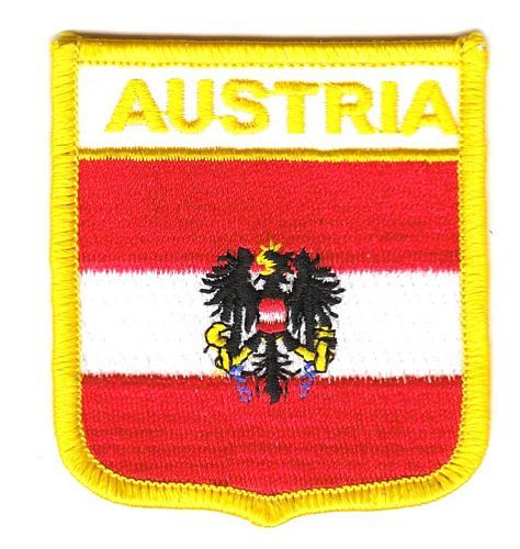 Wappen Aufnäher Fahne Österreich Adler
