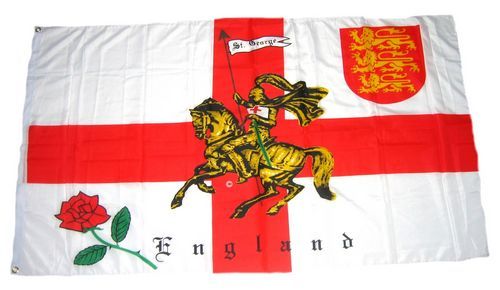 Fahne / Flagge England Ritter 90 x 150 cm