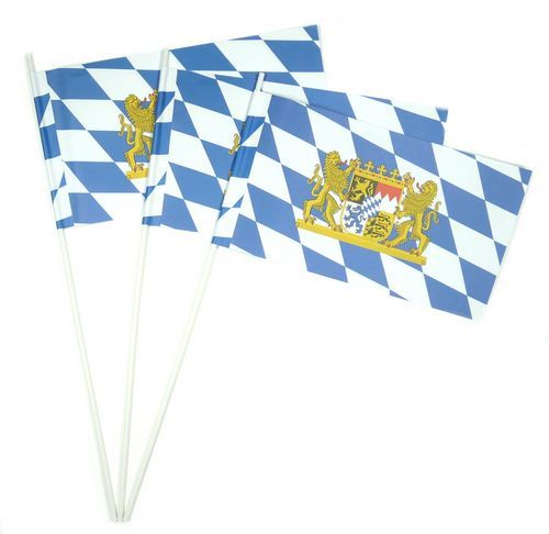 Papierfahnen Freistaat Bayern Löwen