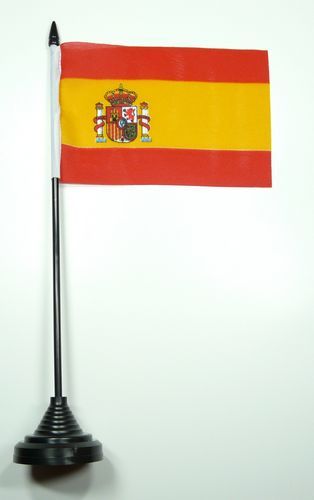 Fahne / Tischflagge Spanien NEU 11 x 16 cm Flaggen