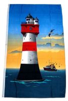 Fahne / Flagge Roter Sand Leuchtturm 90 x 150 cm Fahne / Flagge Roter Sand Leuchtturm 90 x 150 cm