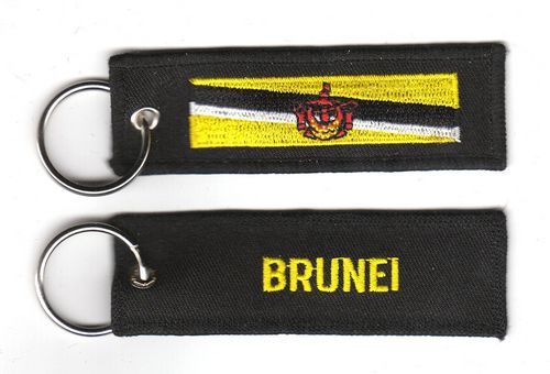 Fahnen Schlüsselanhänger Brunei