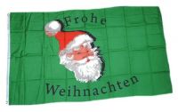 Fahne / Flagge Frohe Weihnachten Kopf 90 x 150 cm Fahne / Flagge Frohe Weihnachten Kopf 90 x 150 cm