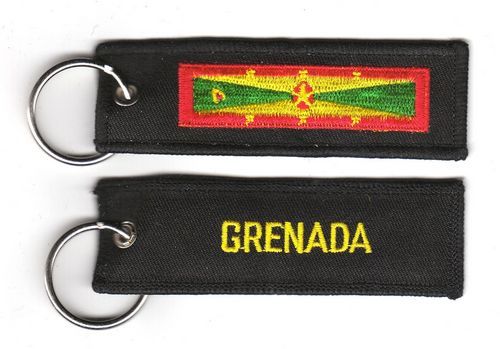 Fahnen Schlüsselanhänger Grenada
